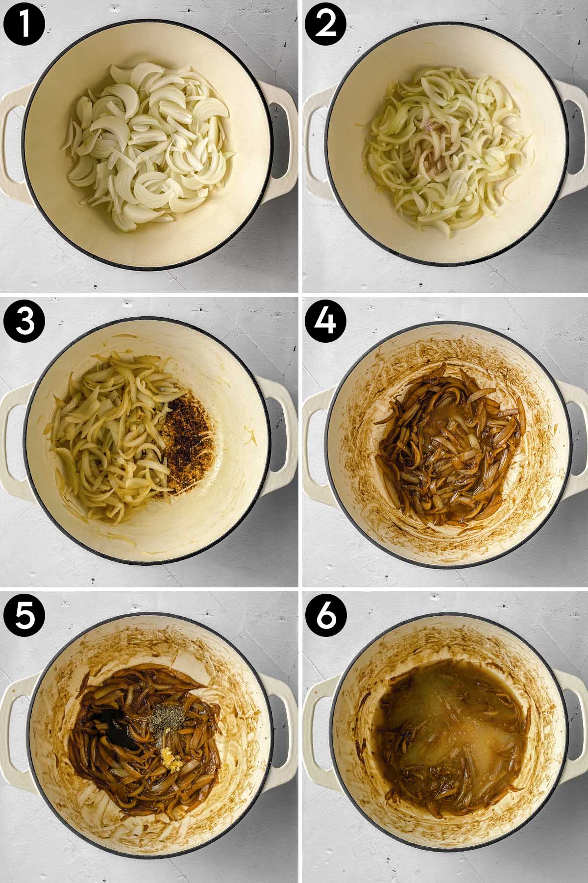 How to make caramelized onions.