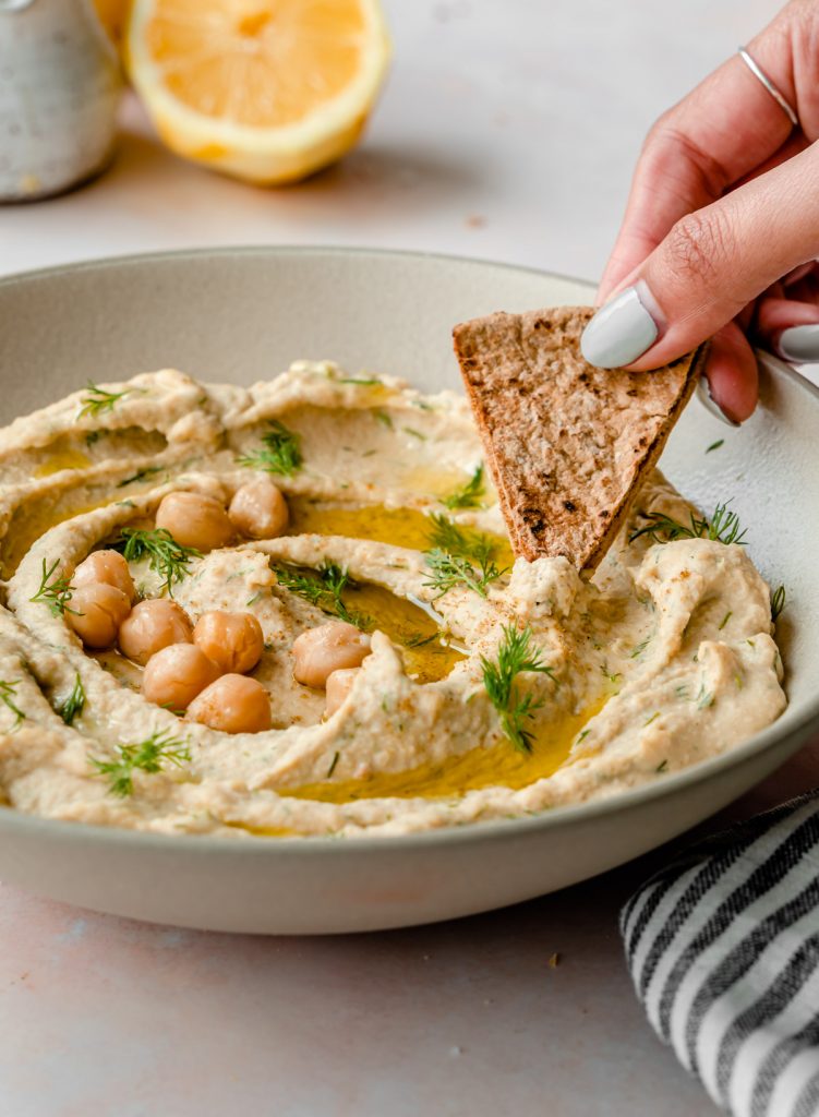 Lemon Dill Hummus Balance With Jess